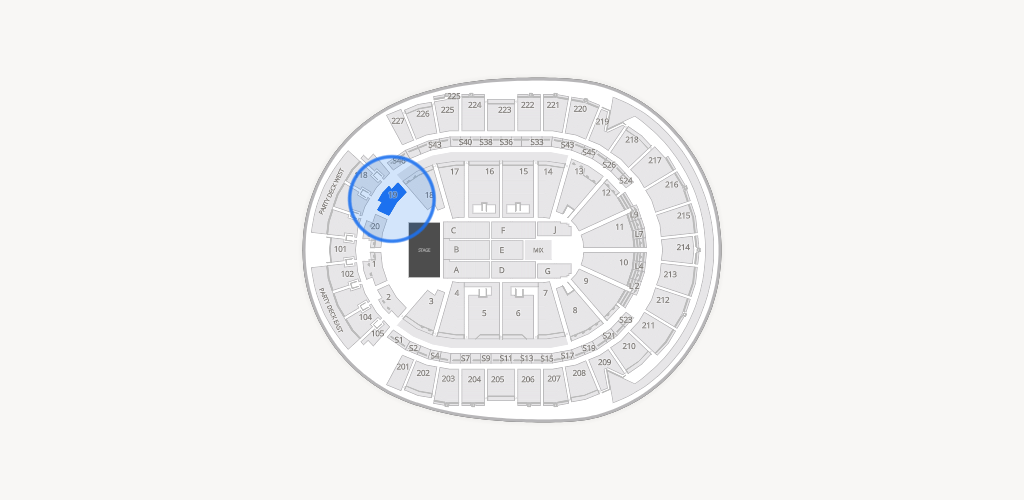 T-Mobile Arena Seating Chart