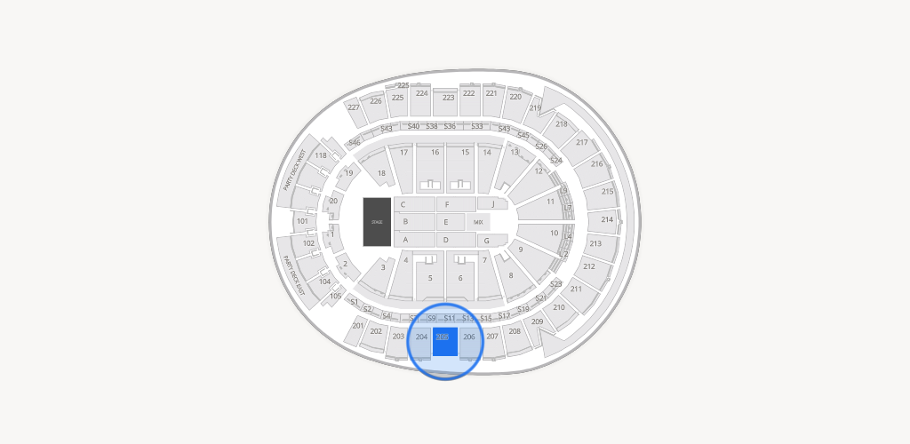 T-Mobile Arena Seating Chart
