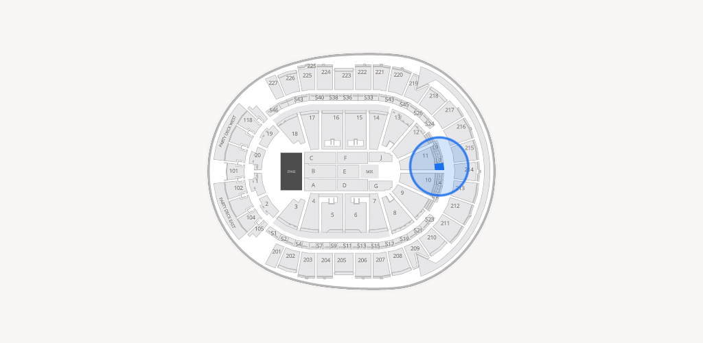 T-Mobile Arena Seating Chart