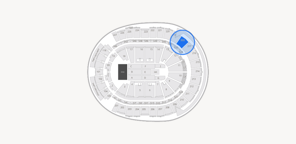 T-Mobile Arena Seating Chart