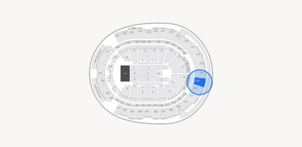 T-Mobile Arena Seating Chart