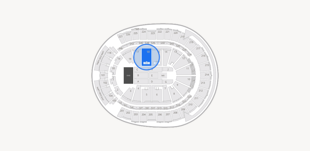 T-Mobile Arena Seating Chart