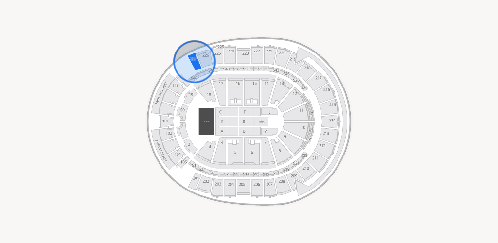 T-Mobile Arena Seating Chart