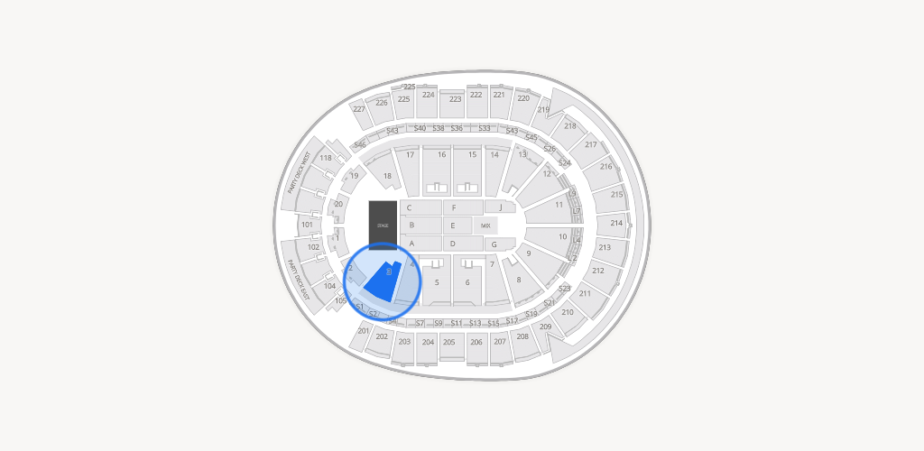 T-Mobile Arena Seating Chart