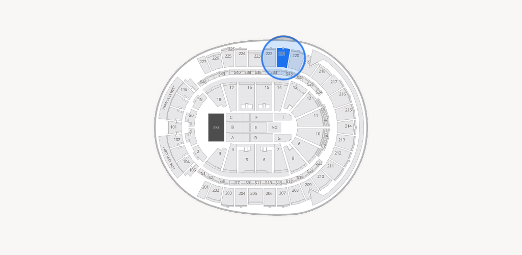 T-Mobile Arena Seating Chart