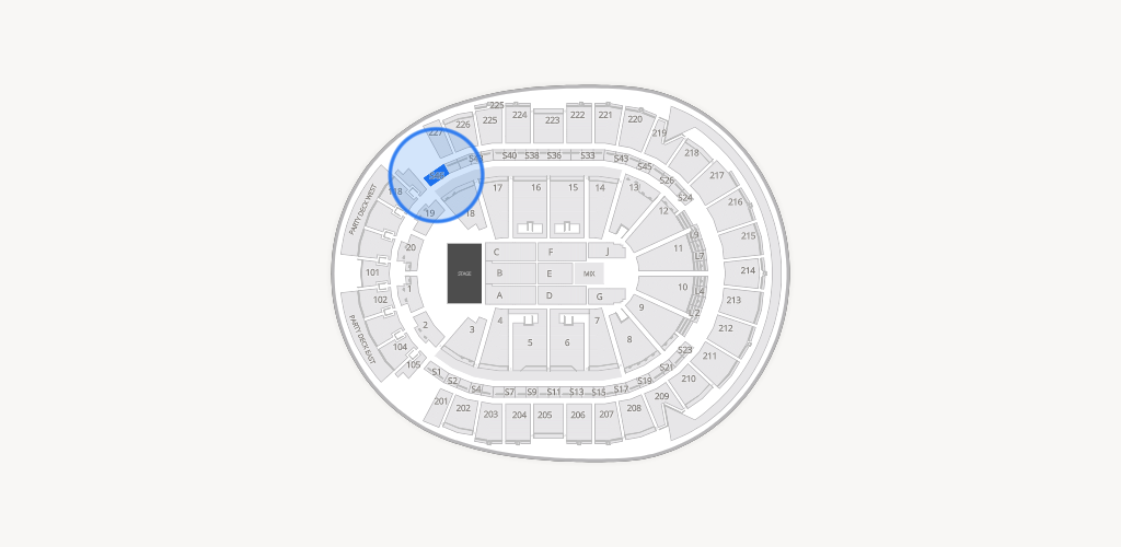 T-Mobile Arena Seating Chart