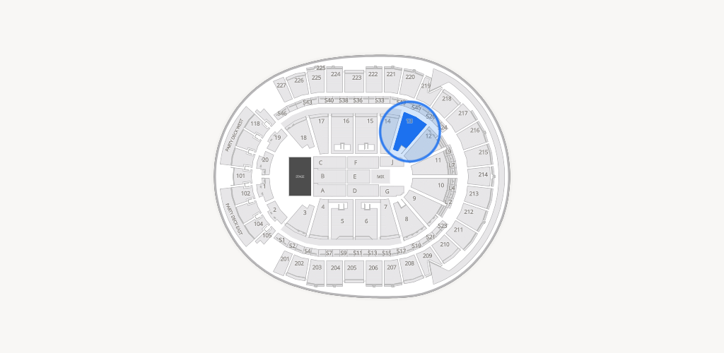 T-Mobile Arena Seating Chart