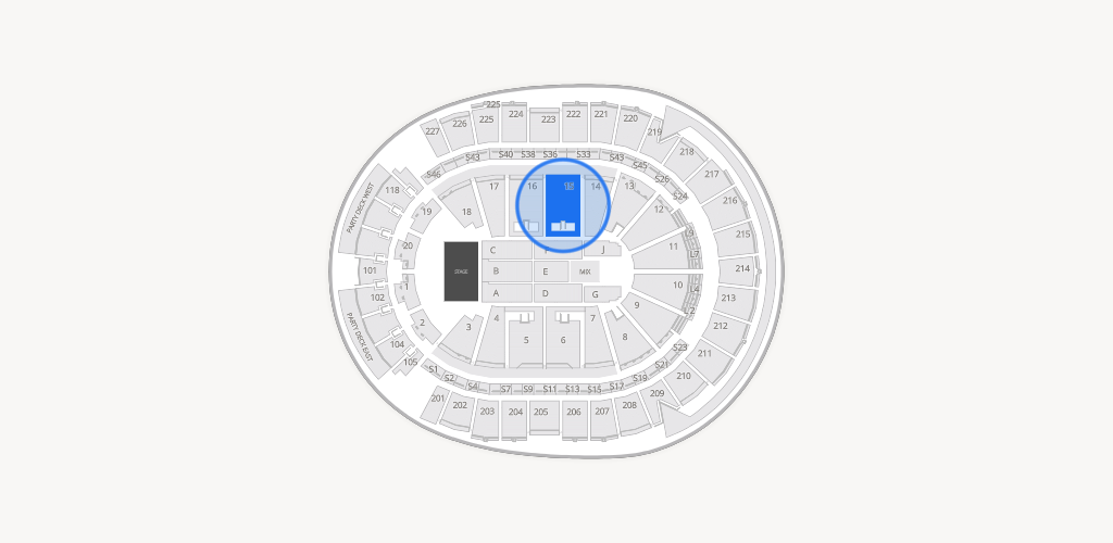 T-Mobile Arena Seating Chart