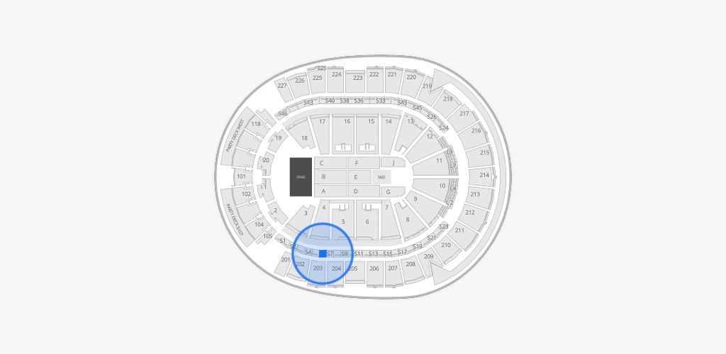 T-Mobile Arena Seating Chart