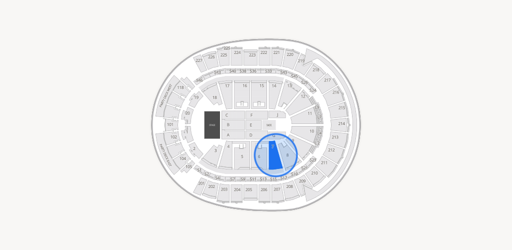 T-Mobile Arena Seating Chart