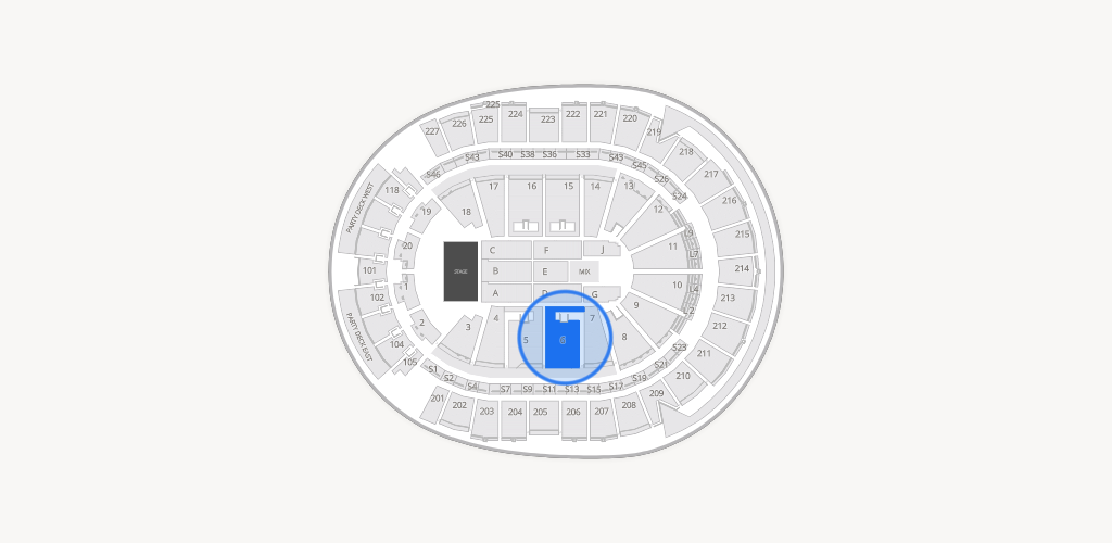 T-Mobile Arena Seating Chart
