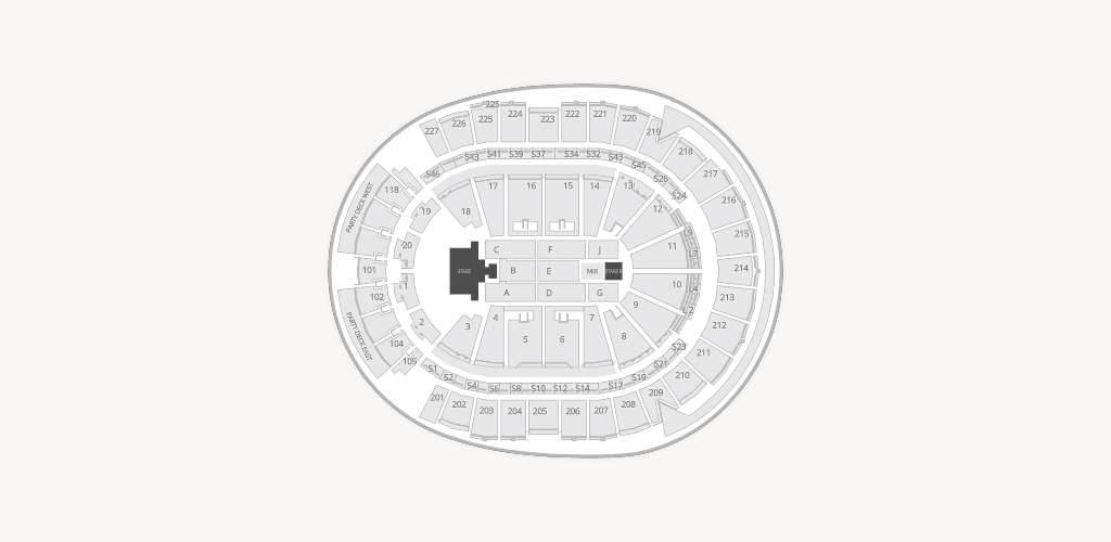 T-Mobile Arena Seating Chart