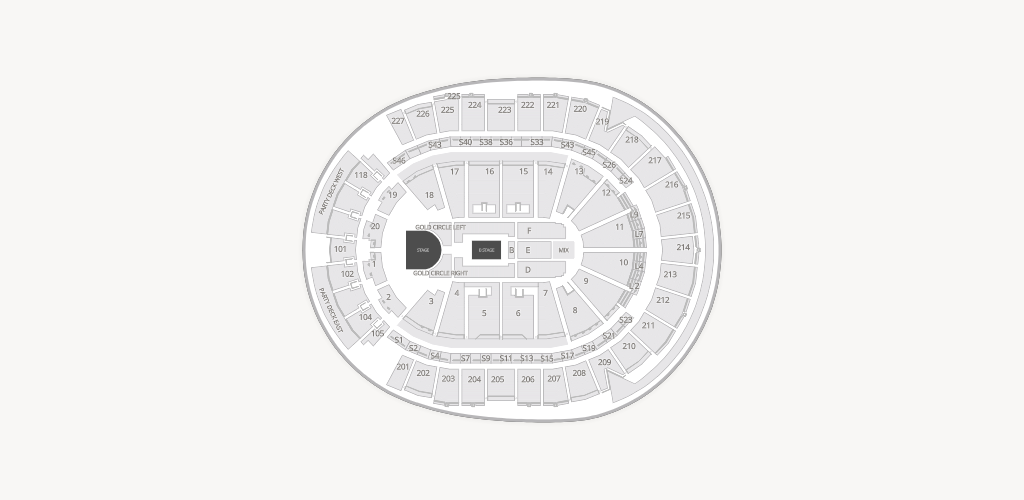 T-Mobile Arena Seating Chart
