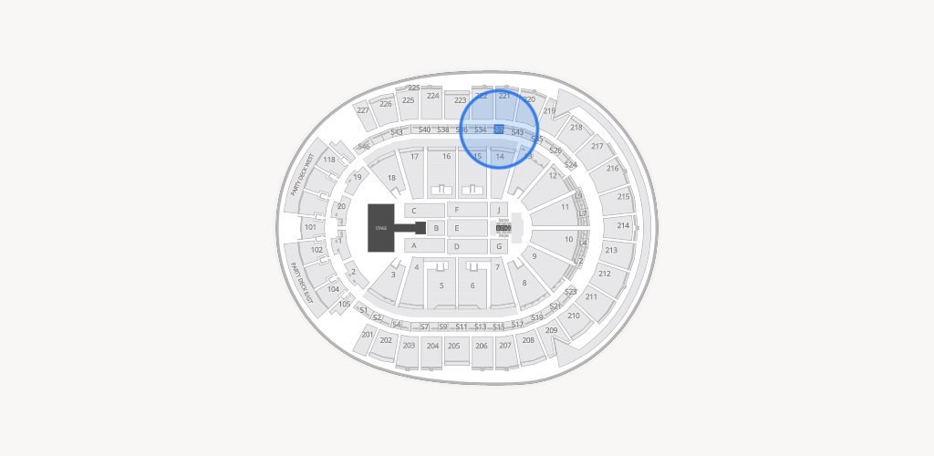T-Mobile Arena Seating Chart