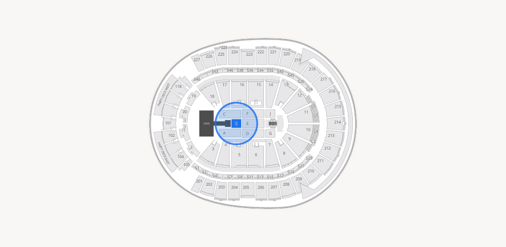 T-Mobile Arena Seating Chart