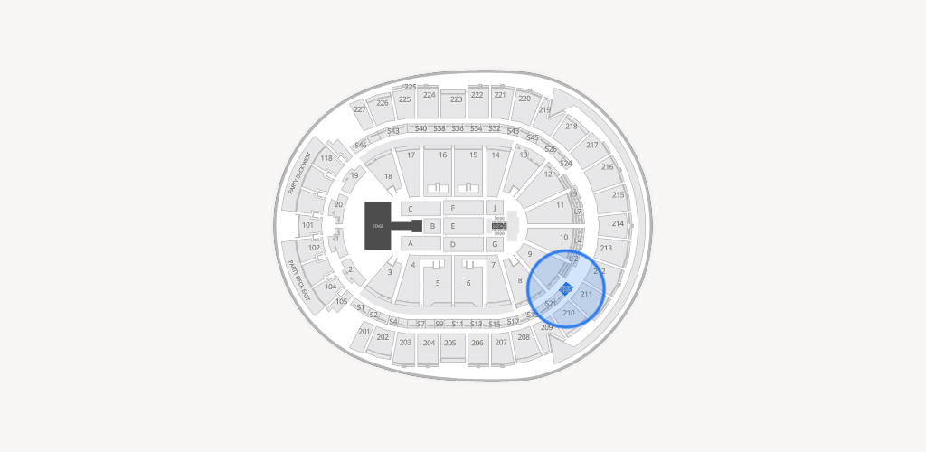 T-Mobile Arena Seating Chart
