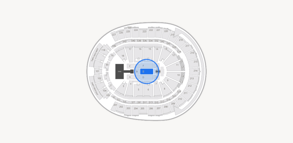 T-Mobile Arena Seating Chart