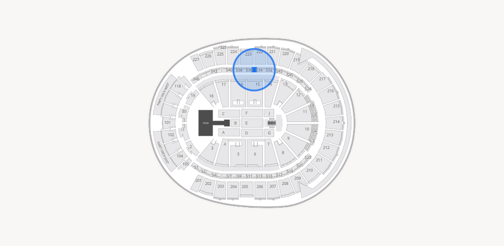 T-Mobile Arena Seating Chart