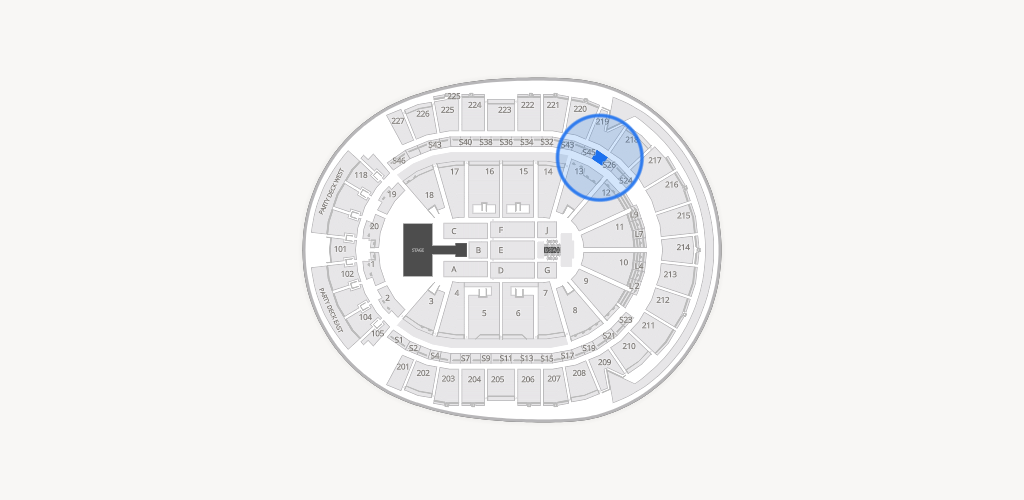 T-Mobile Arena Seating Chart