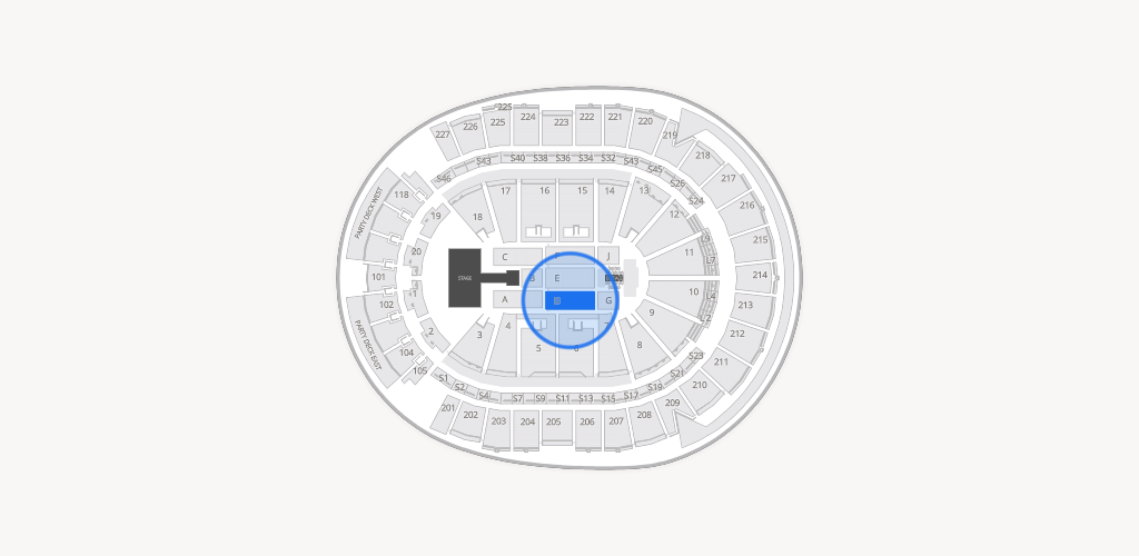 T-Mobile Arena Seating Chart