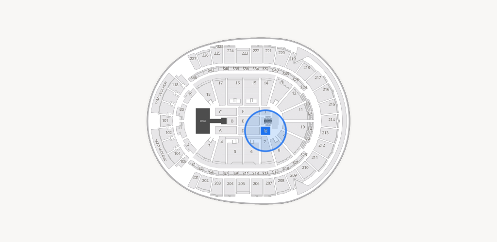 T-Mobile Arena Seating Chart