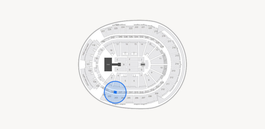 T-Mobile Arena Seating Chart