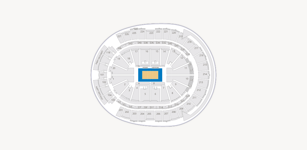 T-Mobile Arena Seating Chart