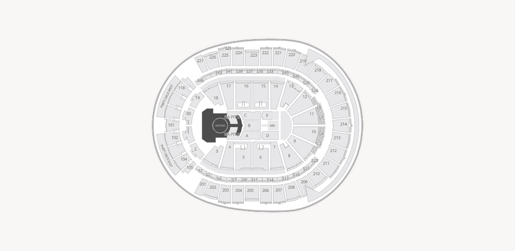 T-Mobile Arena Seating Chart
