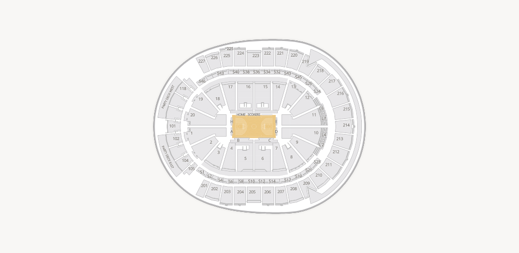 T-Mobile Arena Seating Chart