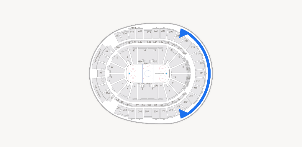 T-Mobile Arena Seating Chart