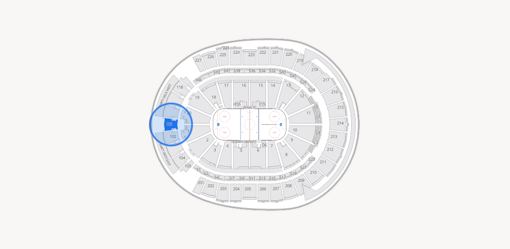 T-Mobile Arena Seating Chart