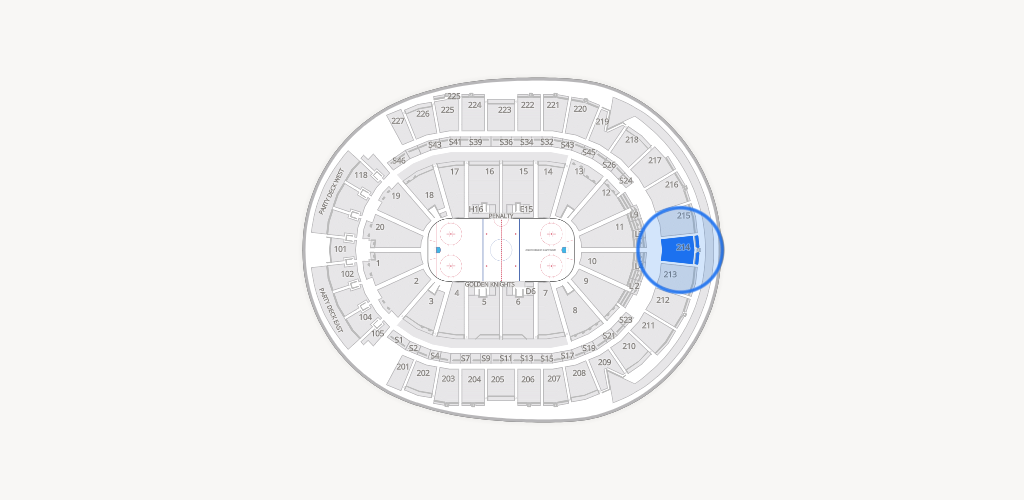 T-Mobile Arena Seating Chart
