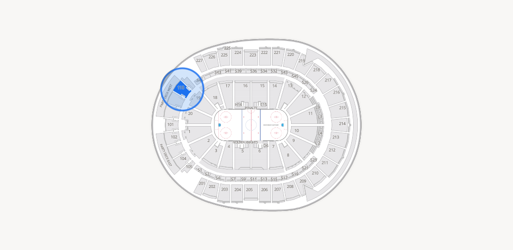 T-Mobile Arena Seating Chart