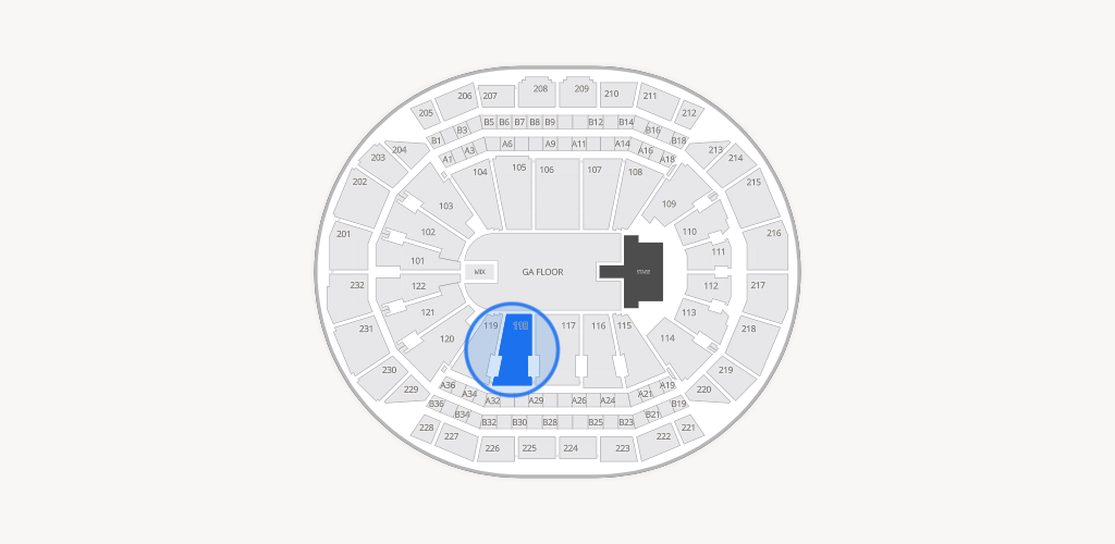 T-Mobile Center Seating Chart