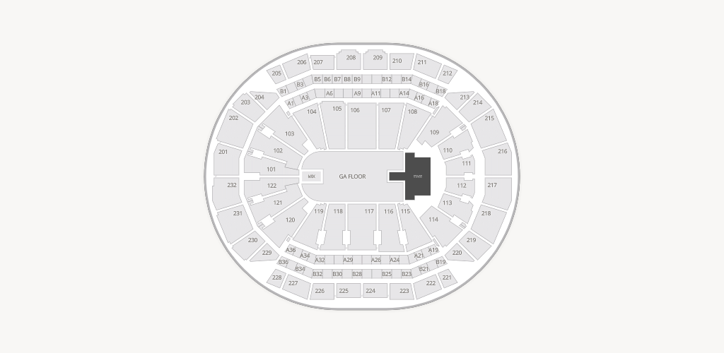T-Mobile Center Seating Chart