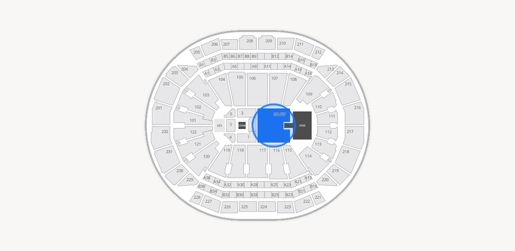 T-Mobile Center Seating Chart