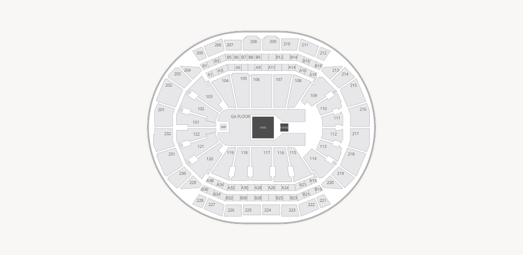 T-Mobile Center Seating Chart