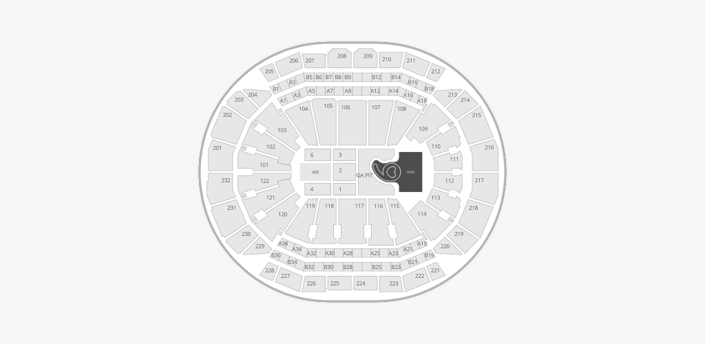 T-Mobile Center Seating Chart