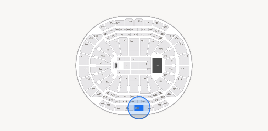 T-Mobile Center Seating Chart