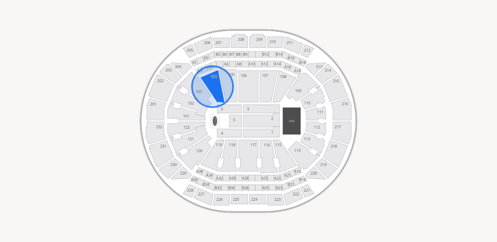 T-Mobile Center Seating Chart