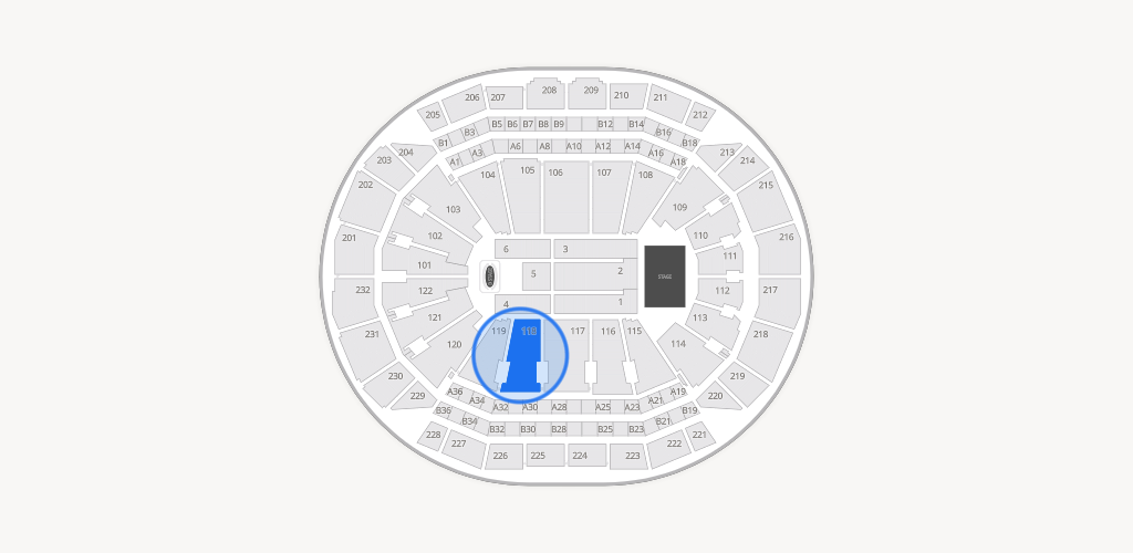 T-Mobile Center Seating Chart