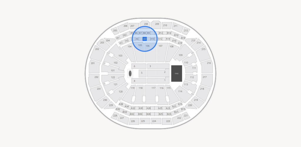 T-Mobile Center Seating Chart