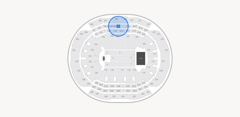 T-Mobile Center Seating Chart