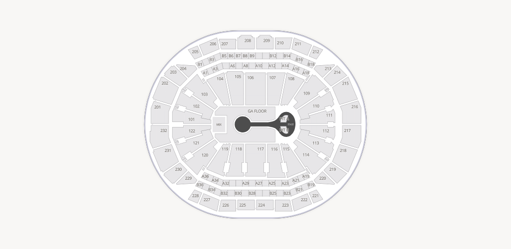 T-Mobile Center Seating Chart