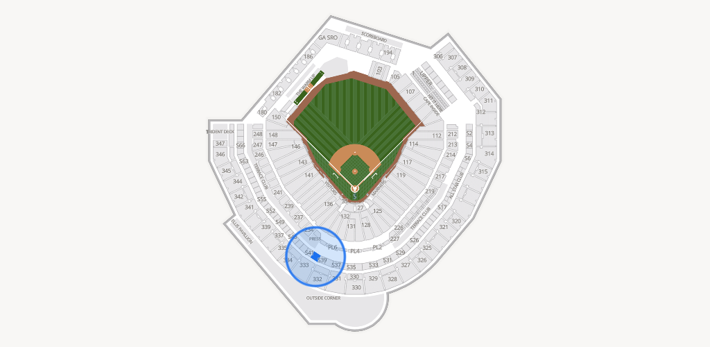 T-Mobile Park Seating Chart