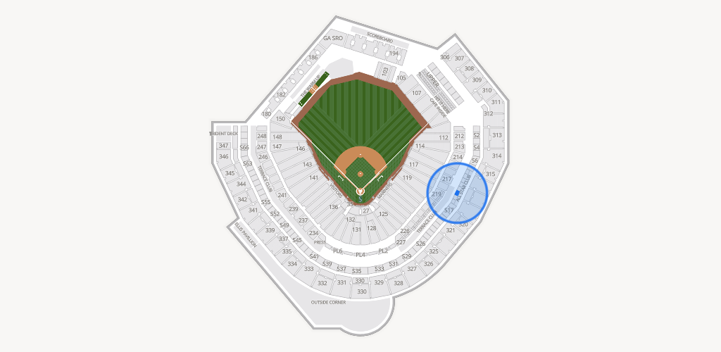 T-Mobile Park Seating Chart