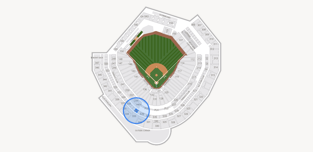 T-Mobile Park Seating Chart