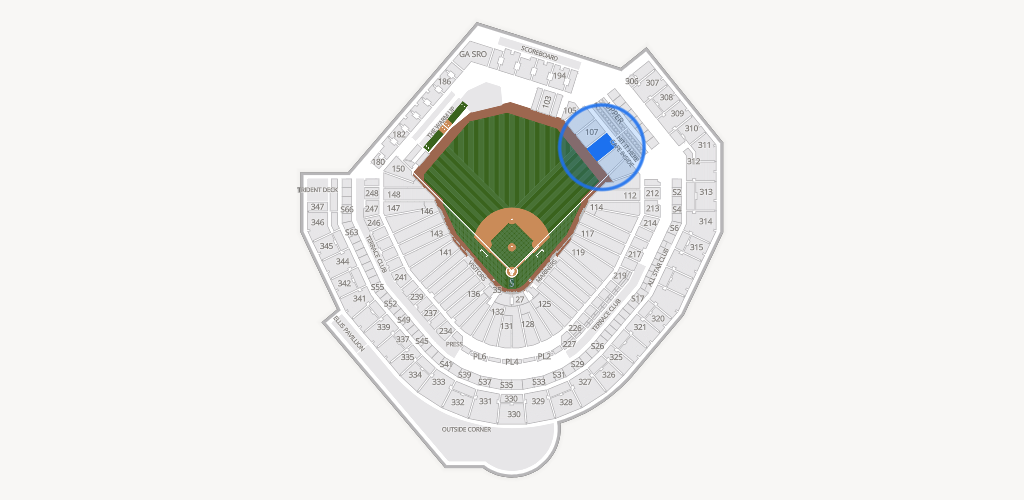 T-Mobile Park Seating Chart