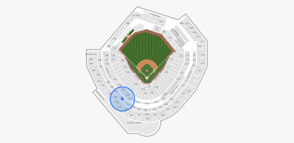 T-Mobile Park Seating Chart