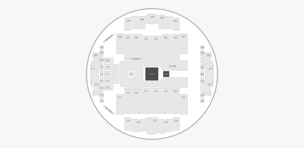 Tacoma Dome Seating Chart